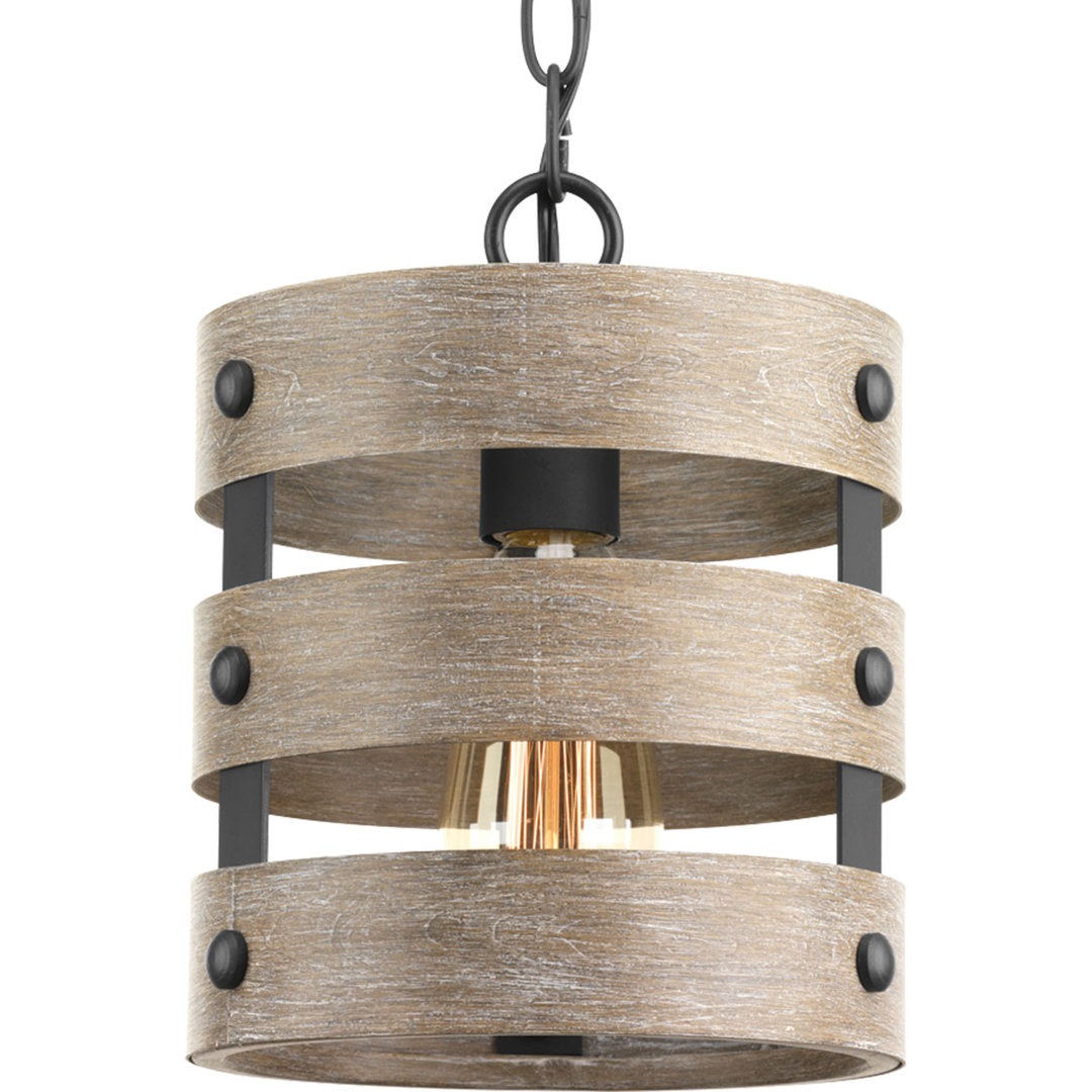 Kingsley 1 - Light Single Drum Pendant Three Posts™ Shade