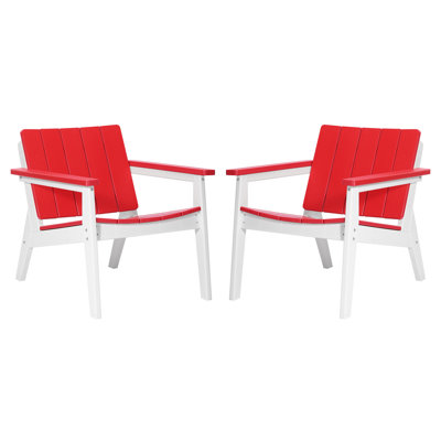 Chaise d'extérieur à assise profonde