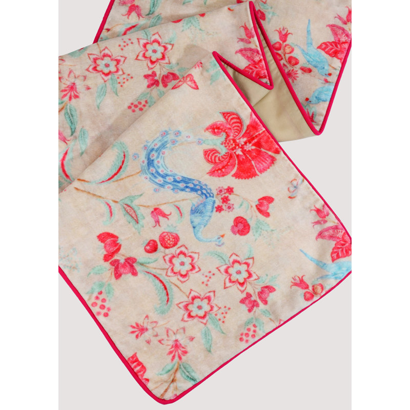 Celestial Rosewood Velvet Runner