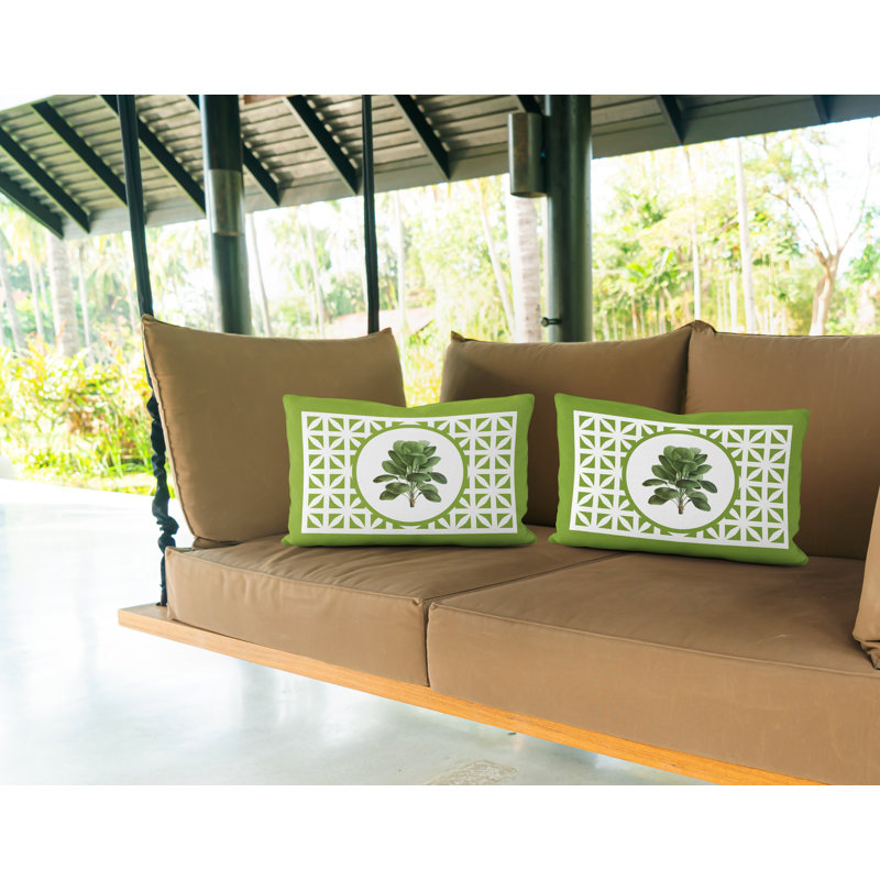  Coussin intérieur / extérieur Lumbar, Chartreuse