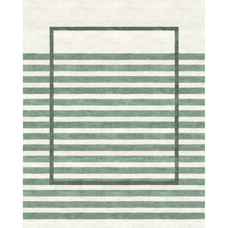 LAtitude Hand Knotted Area Rug, Rectangle 8' x 10'