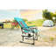 Chaise de camping avec table d'appoint - Portable robuste pour adultes