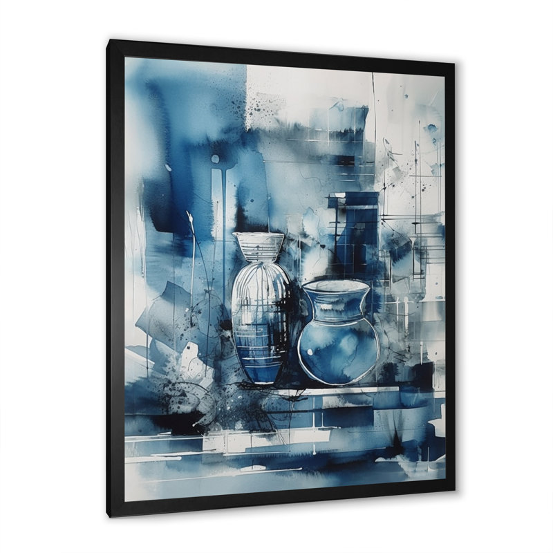 Impression sur toile Kaz Kazaz, Cadre photo noir, H 20 po x l 12 po x P 1 po