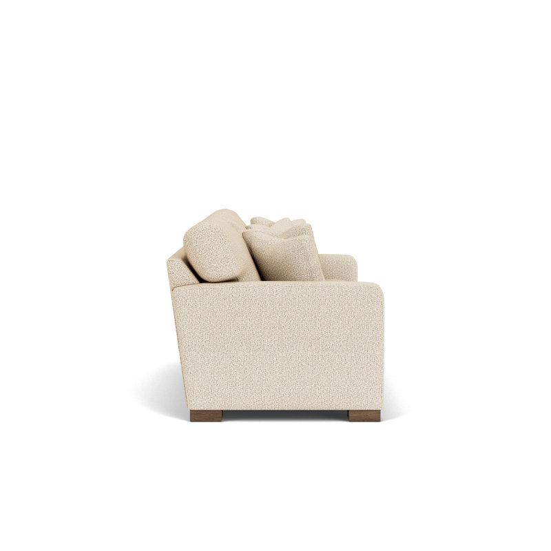 Upholstered 83 " Sofa, Moondust Polypropylene/Olefin