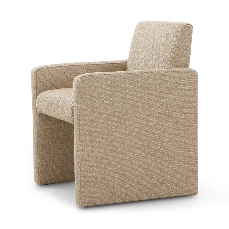 Kima Dining Chair, Fayette Cloud, Thames Ash