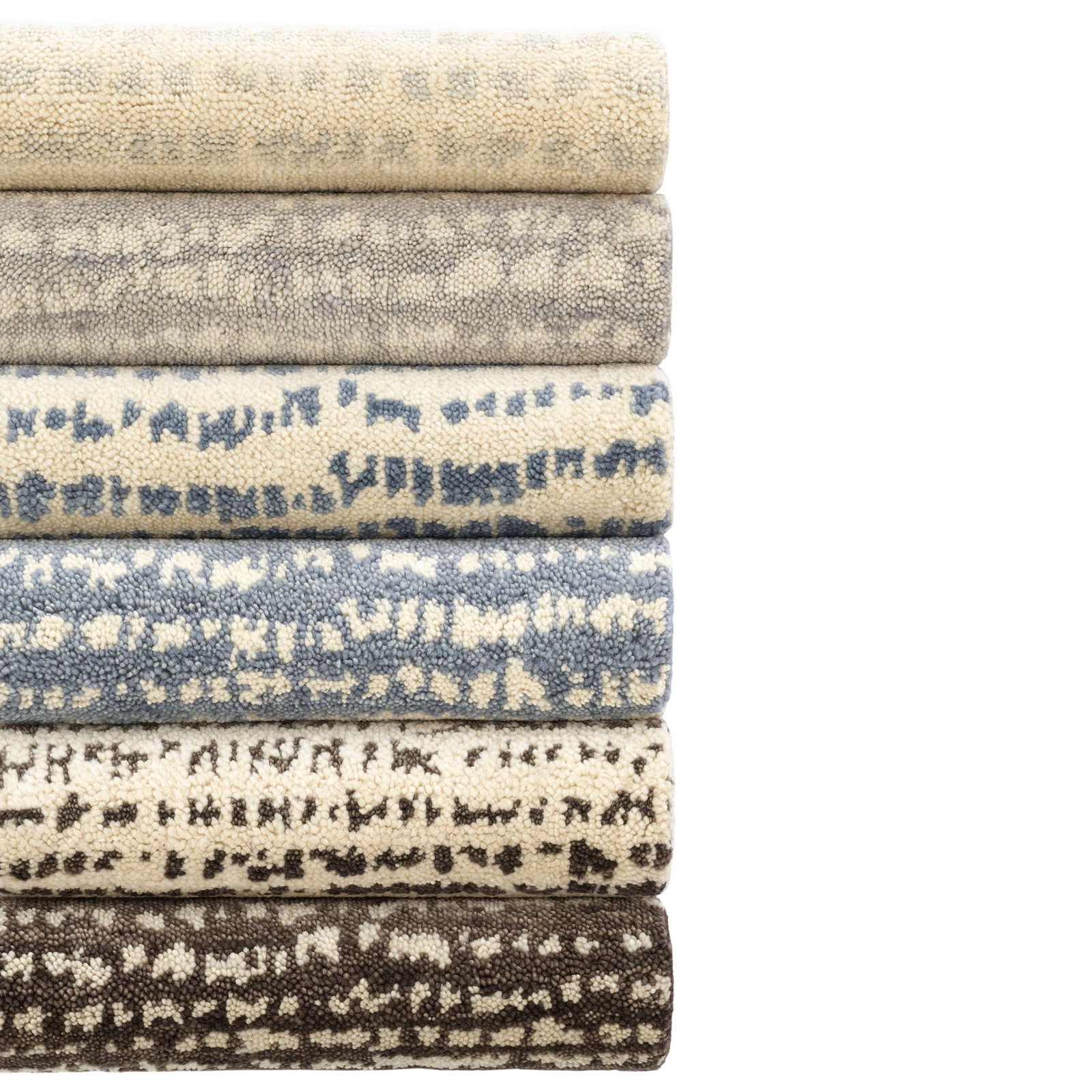 Shepherd Hand Knotted Wool Rug, Gray, Rectangle 8' x 10'