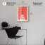 Affiches de Formule 1 «Red Icon Shadowbox» par Notoriart, cadre blond, 17 x 25-1270845547-1270845549