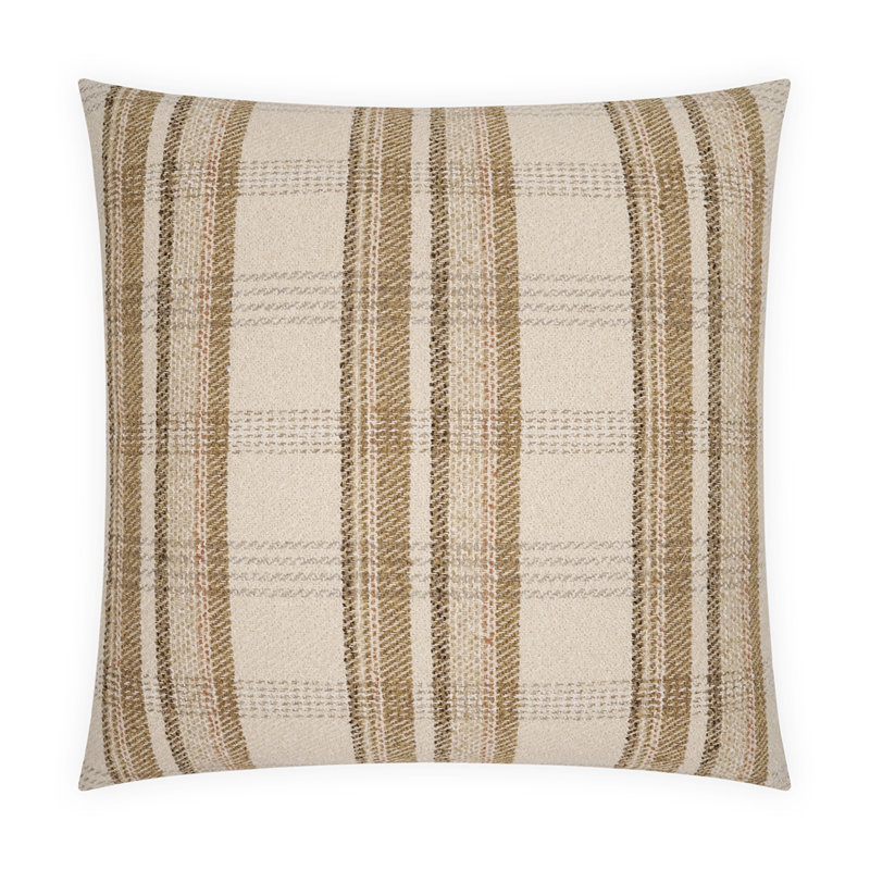 Ridgeway Square Pillow Cover & Insert, Square 20", Fawn
