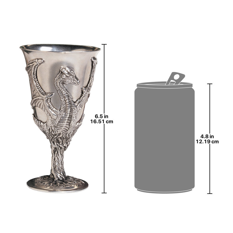 236.5ml Pewter Goblet