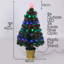 90cm H Lighted Artificial Spruce Christmas Tree