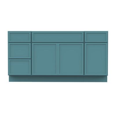 Base de meuble-lavabo simple 63 po seulement