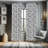 Music Semi-Sheer Rod Pocket Curtain Panels-45209666