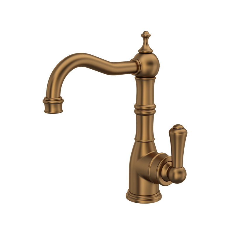 Edwardian Single Handle Kitchen Faucet, English Bronze