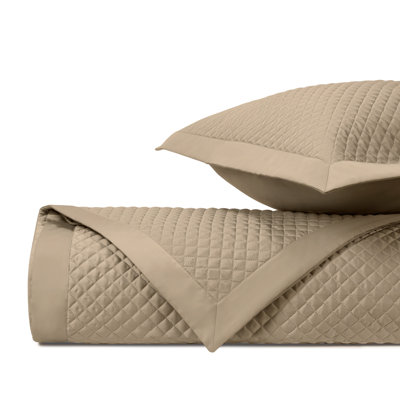 Diamond 100% Cotton Sateen Coverlet