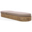 Chaise longue Arielle Eucalyptus