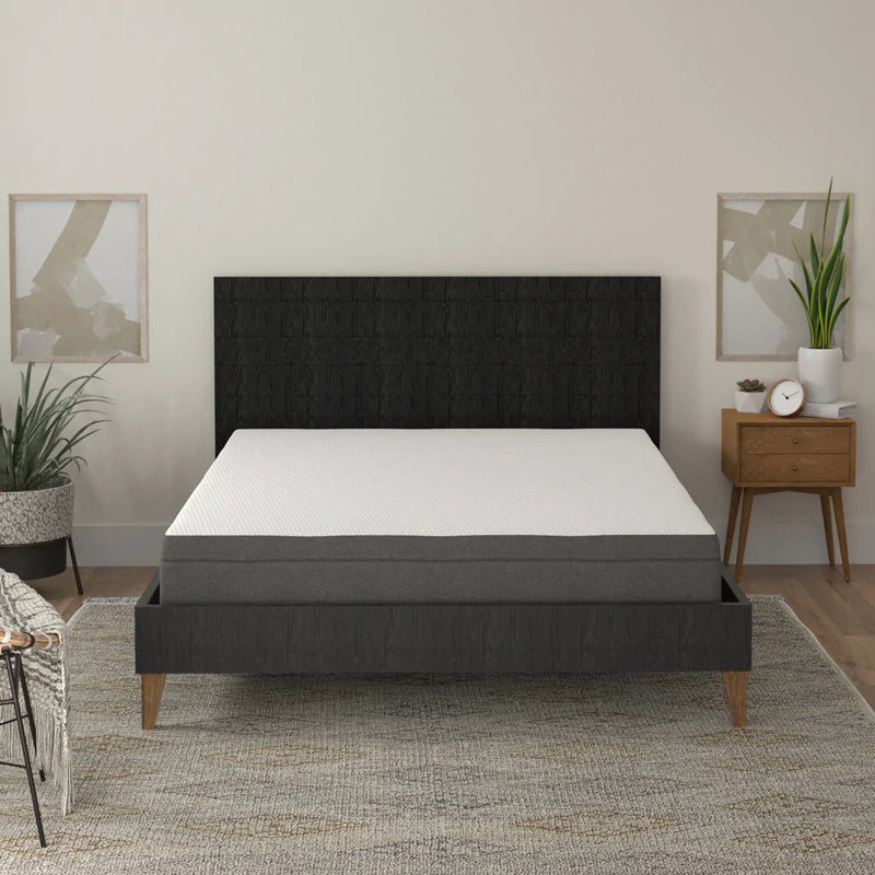 Minnesota Gel Memory Foam Medium Firm Mattress Standard, Breathable, Removable & Washable Cover, Split California King, 8''