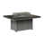 Hammered Top Black with Driftwood Grey Base