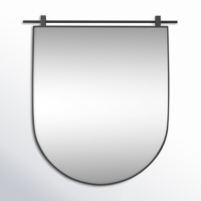 Chico Metal Wall Mirror, Silver