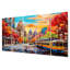 «Colorful City St. Louis City - Cityscapes», ensemble de reproductions d'art en métal