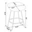 Tabouret pivotant Bralen-1079733647-1079733644