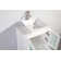 Melantha 72'' Double Bathroom Vanity with Engineered Marble Top with Mirror