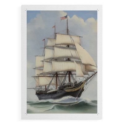 NAUTICAL Series LXVI - Impression sur toile seulement - NON CADRE