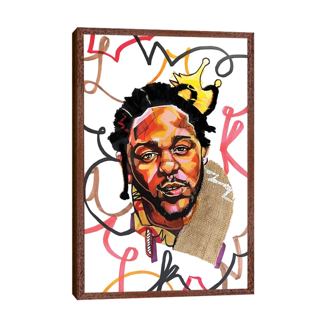 Leinwandbild Kendrick Lamar von Domonique Brown