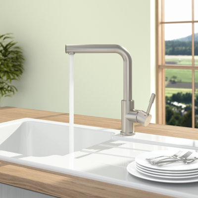 Single Handle Deck Mounted Kitchen Sink Mixer