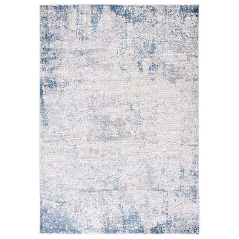 Keyra Performance Abstract Rug, Rectangle 5'3" x 7'6"