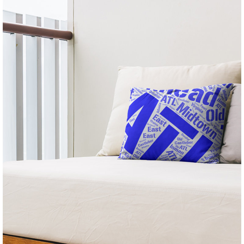 Coussin lombaire intérieur/extérieur atlanta, Oui, Bleu