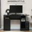 Bureau d'ordinateur avec rangement Homcom-70690209
