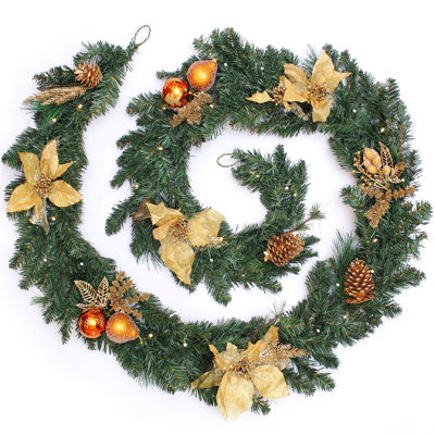 30cm Lighted Garland with Lights