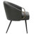 Faux Leather Barrel Chair-976659846
