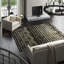 Yuki Striped Area Rug in Black/Gray/Neutral