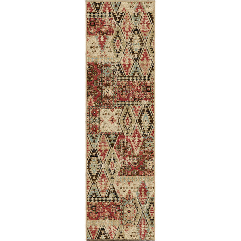 Bahena Southwestern Indoor Rug, Runner 2'3" x 7'7"