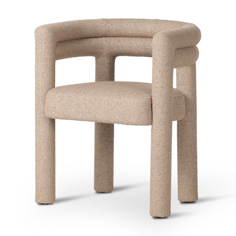 Tacova Dining Chair-Surrey Cocoa, Charter Oatmeal
