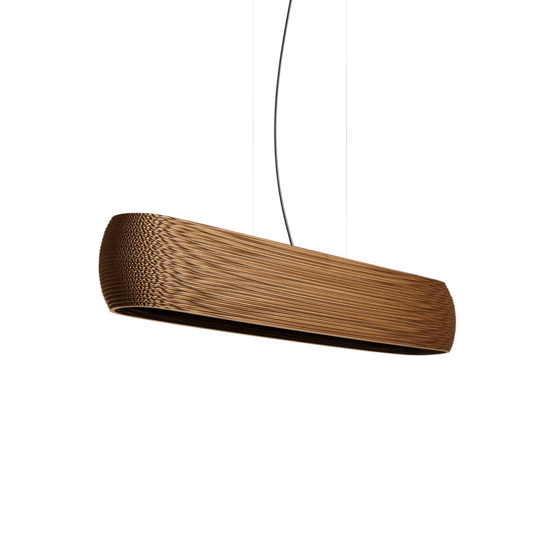 Scraplights Linear Oliv Pendant, Natural