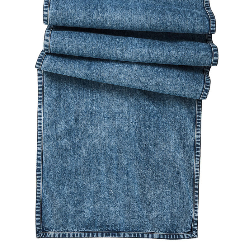 Denim 18" x 90" Table Runner - Blue, 90" L x 18" W