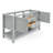 Abdullah 60'' Single Bathroom Vanity Base Only-59693556
