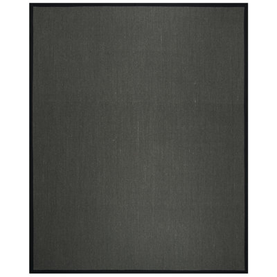Puryear Jute/Sisal Anthracite/Black Area Rug