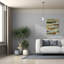  «River Trout Study 4» par Haley Knighten, art mural sur toile, 26 po x 34 po