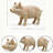 Cute Pig Garden Statue