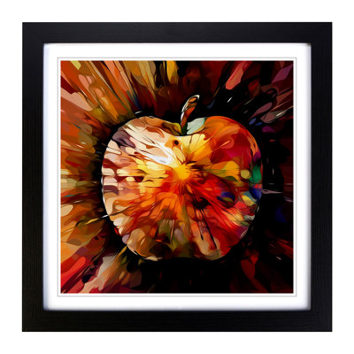 Apple Abstract - Framed Print
