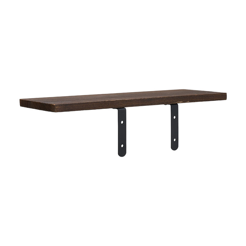 Wood Floating Shelf, Brown