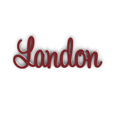 Lettres personnalisées Landon