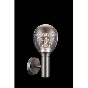 Marcellina  Stainless Steel Integrated LED Outdoor Sconce