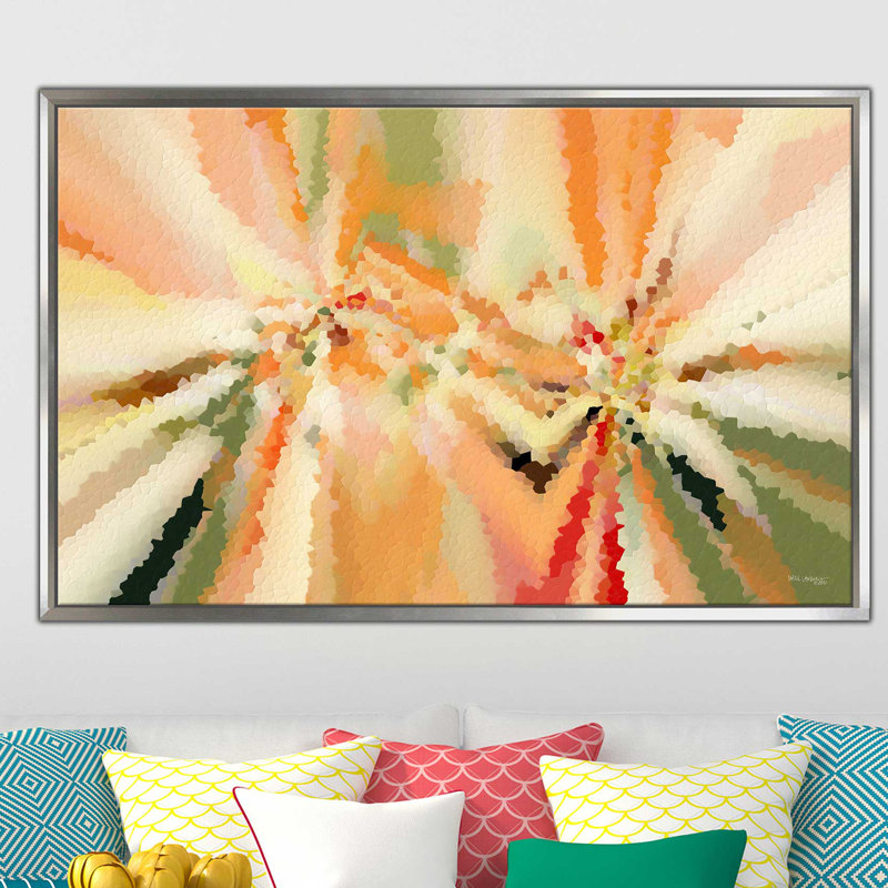 «Autumn Patience», reproduction d'art sur toile encadrée, H 31,5 po x l 51,5 po x P 2 po, Cadre flottant argent
