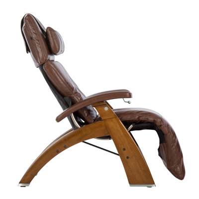 Human Touch Perfect Chair PC420 Classic Manual Plus Zero Gravity Recliner Supreme Upholstery Package Walnut Base