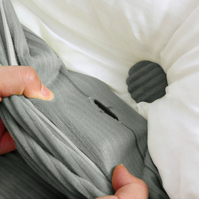 Sit-up Back Comfort 100% Cotton Corduroy Backrest Bed Back Support Headboard Wedge Reading Pillow Compression