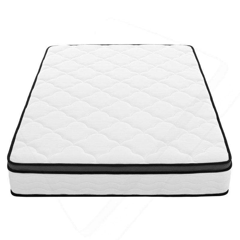 Queen Mattress, 10 Inch Queen Hybrid Mattress in a Box,  Individually Wrapped Pocket Coils Innerspring Mattress, Medium Firm, Pressure Relief & Breathable Comfort